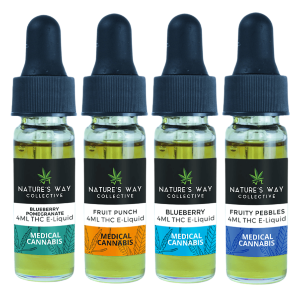 Buy THC-liquid Near Sweden. Discover the best assortment of cannabis oils with the 4ml Variety Pack from Nature's Way Delivery.