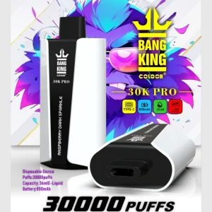 Bang King 30K Pufffs pro Disposable vape | EU Warehouse